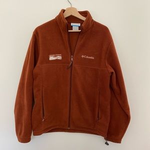 Columbia Burnt Orange Grand Canyon Fleece